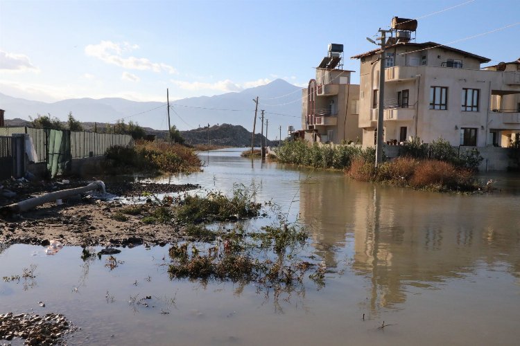 Hatay Samandağ'da sel sonrası son durum