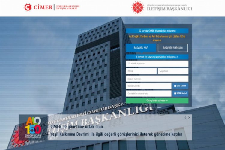 İletişim'den 'CİMER' açıklaması