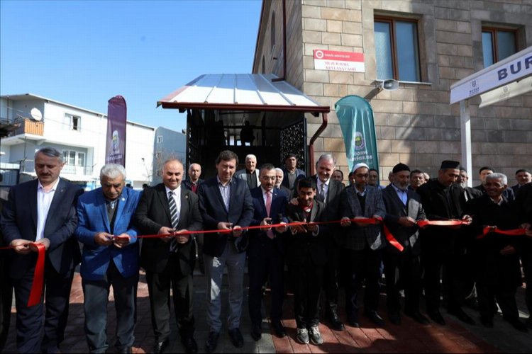 İnegöl'de Mevlana Camii dualarla açıldı