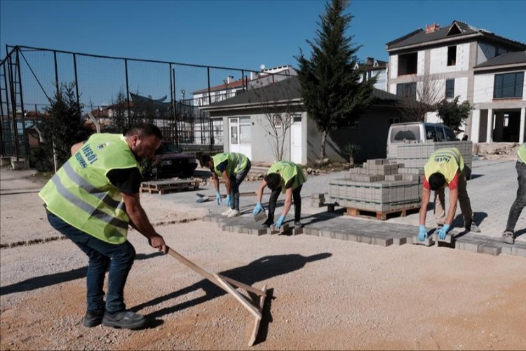 İnegöl'de sokaklar sil baştan yenileniyor