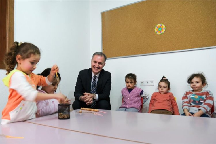 İnegöl’deki çocuklar eğitim hayatına ilk adımı burada atacak