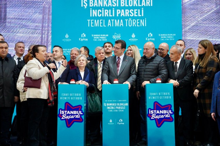 İstanbul Bakırköy'de kentsel dönüşüme temel