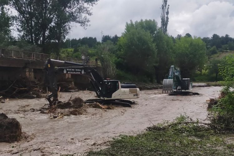 İstanbul Büyükşehir ekipelri afet bölgesinde