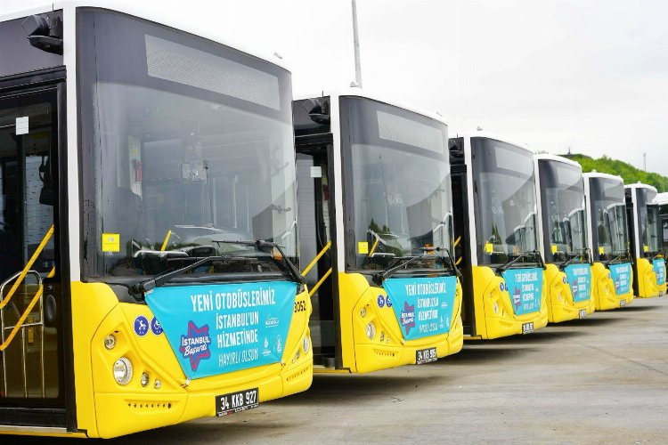 İstanbul'da yeni otobüsler sefere başladı