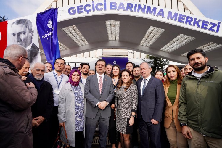 İstanbul 'Geçici Barınma Merkezi' açtı