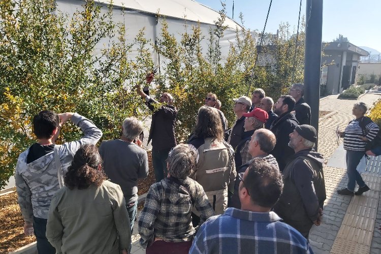 İzmir Efes Selçuk'ta çiftçilerin eğitimlerine devam