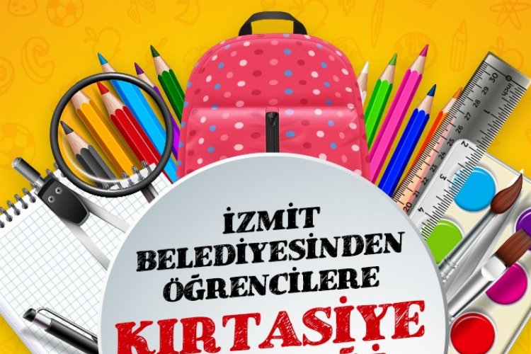 İzmit bu yıl da kırtasiye desteği verecek