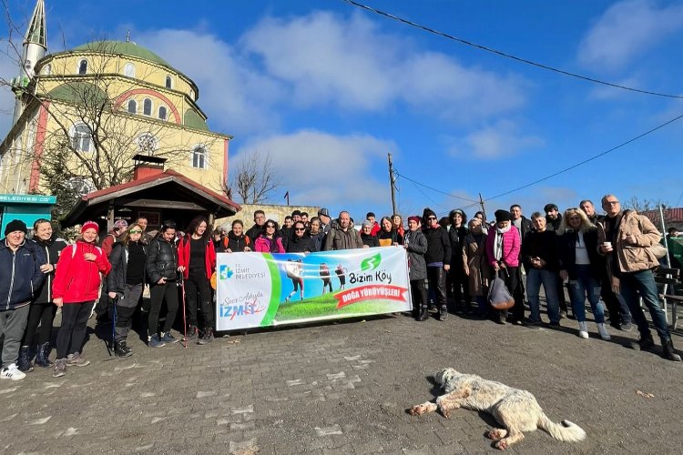 İzmit'te 'Köy Doğa Yürüyüşleri' sürüyor