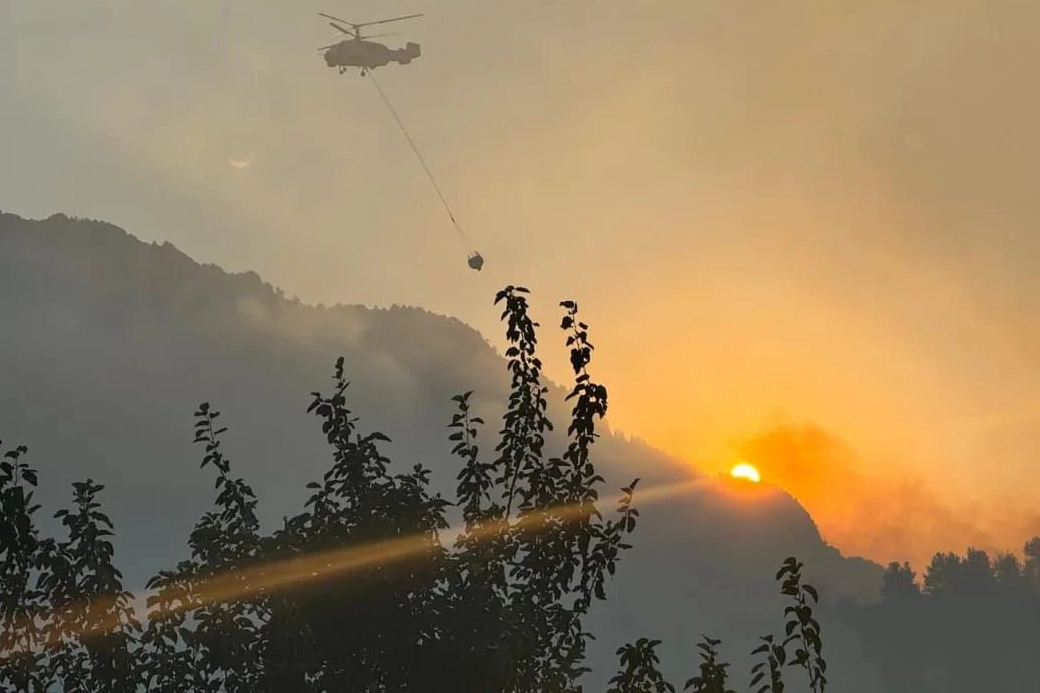 Kahramanmaraş’ta korkutan orman yangını kontrol altında