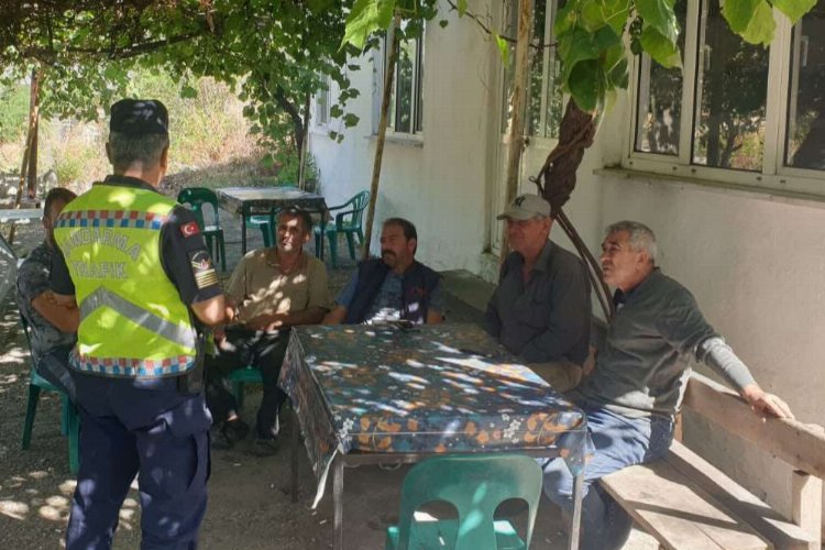 Karlıköy’de Jandarma'dan trafik eğitimi