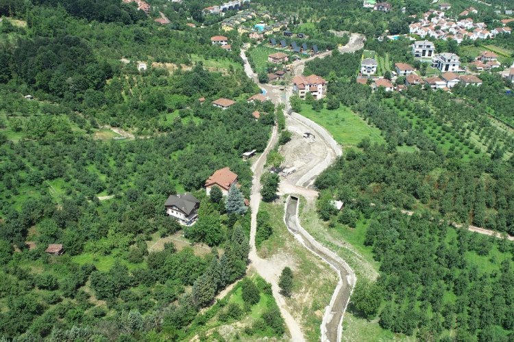 Kartepe Dağ Deresi'ne İSU'dan ıslah