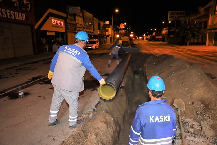 KASKİ'den 579 milyon liralık yatırım