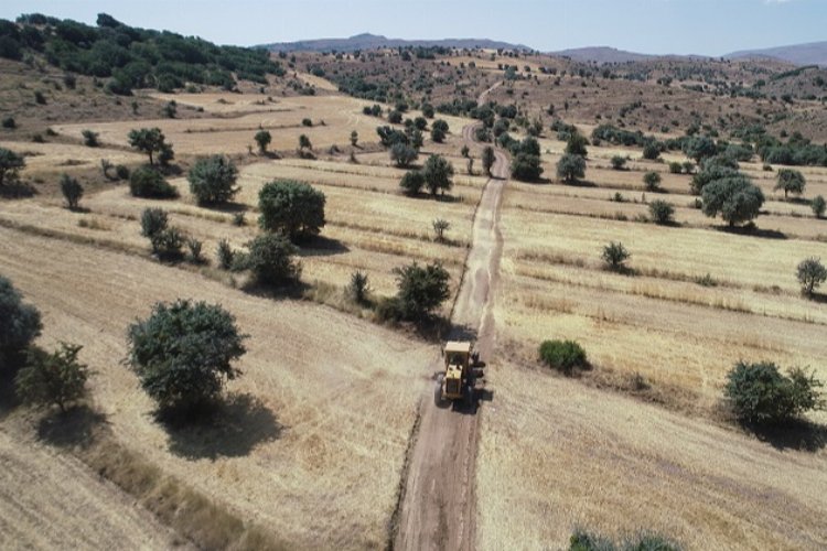 Kayseri Başakpınar'a 10 kilometrelik yeni tarım yolu