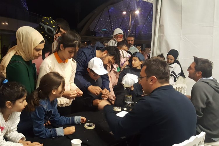 Kayseri Bilim Merkezi Bilimfest'e damga vurdu