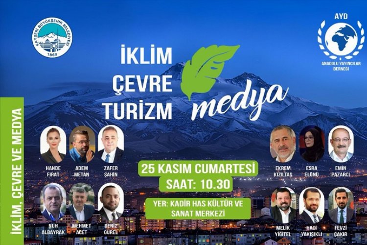 Kayseri Büyükşehir'den İklim, Çevre ve Turizm Konferansı