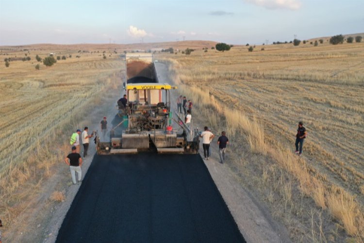 Kayseri Büyükşehir'den Kocasinan'da asfalt çalışması