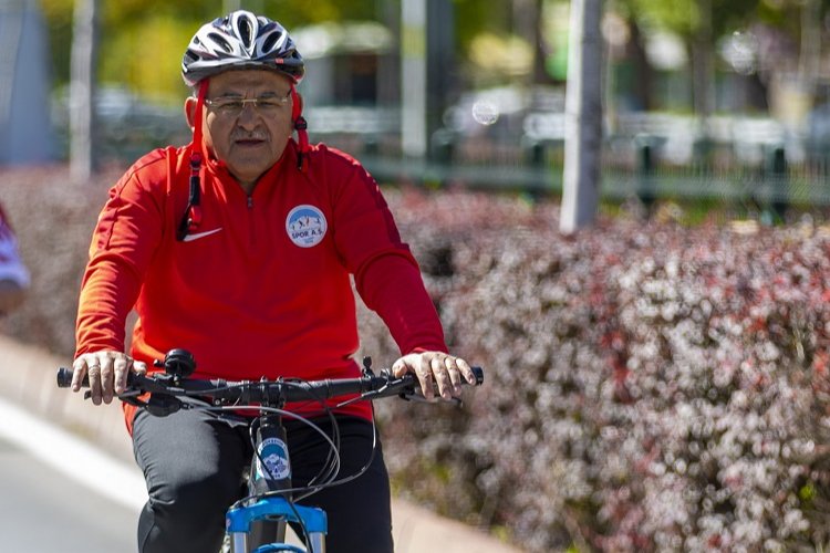 Kayseri Büyükşehir iklim değişikliği için pedallayacak