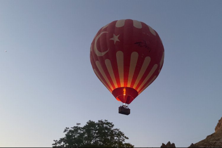 Kayseri'de balonlar havalandı