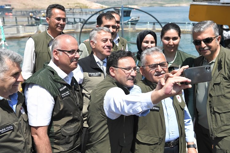 Kayseri'de somon balığı buluşması