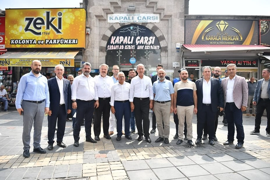 Kayseri dinamiklerinden çarşı turu