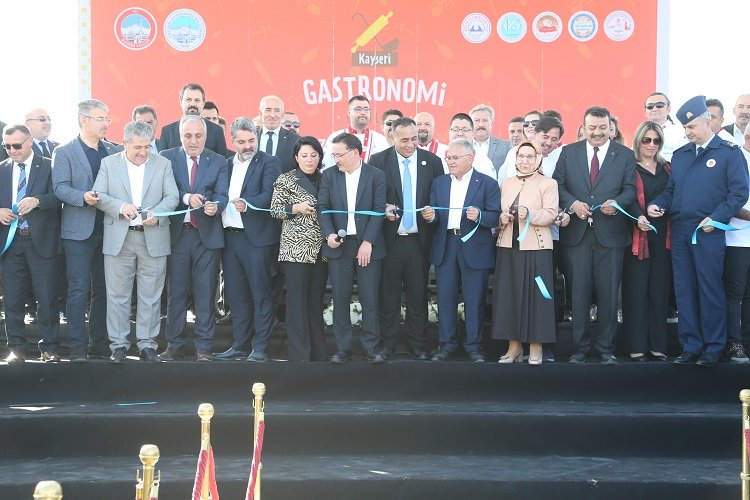 Kayseri Gastronomi Günleri'ne görkemli açılış