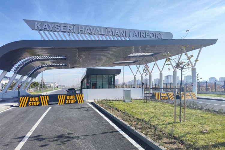 Kayseri Havalimanı'nda son rötuşlar