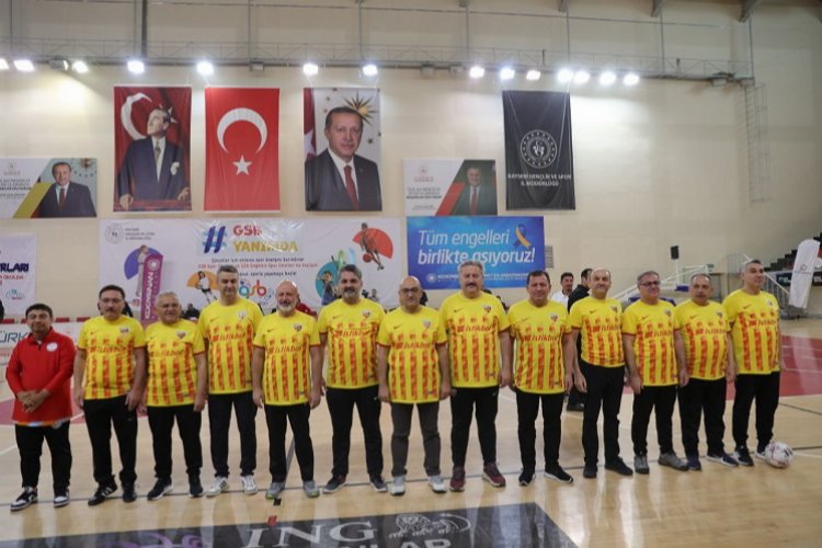 Kayseri Kocasinan'da en 'özel' maç