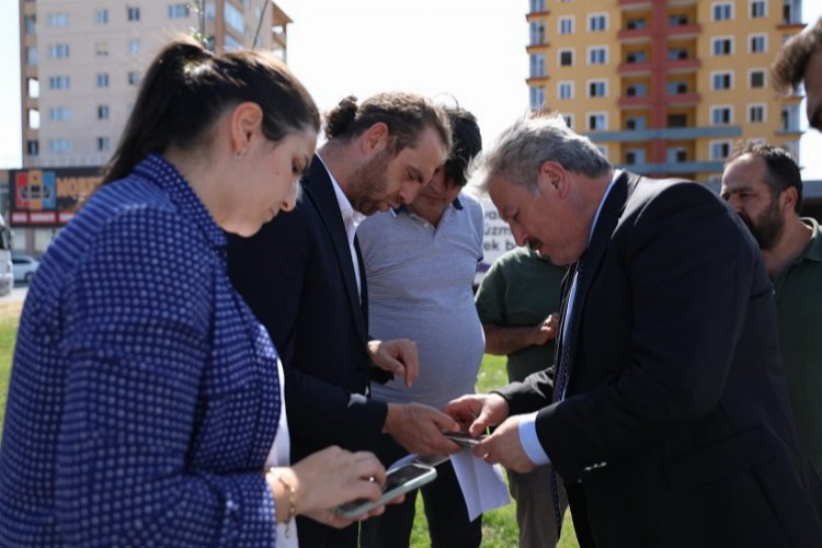 Kayseri Melikgazi'de yollar yenileniyor