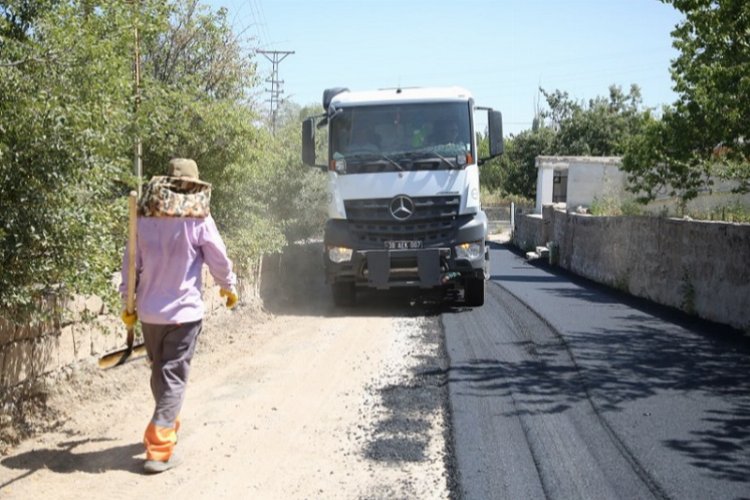 Kayseri Melikgazi'den asfalta yenileme