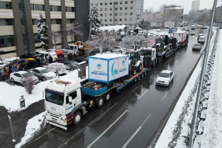 Kayseri Melikgazi'den deprem seferberliği