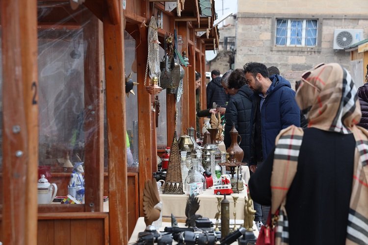 Kayseri Talas'ta antika coşkusu yaşandı