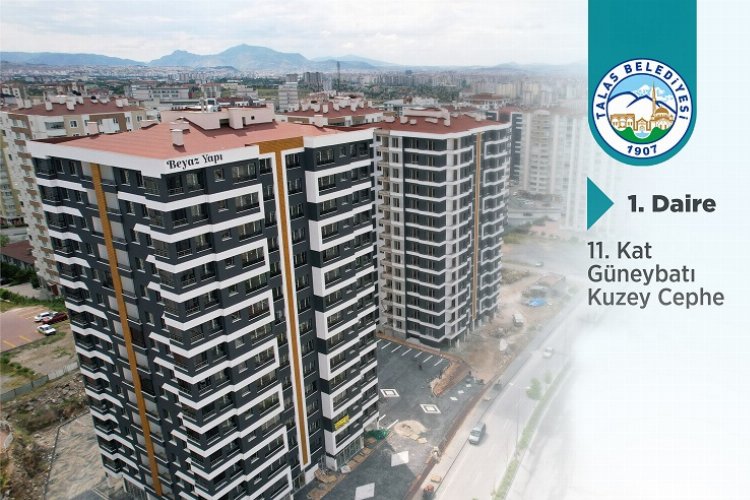 Kayseri Talas'ta taşınmaz ihalesi 7 Eylül'de