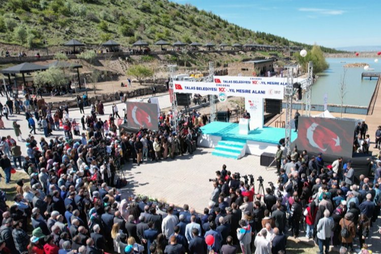 Kayseri Talas'ta Zincidere'ye mesire alanı