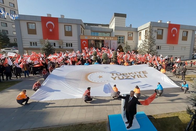 Kayseri Talas 'Türkiye Yüzyılı' startını verdi