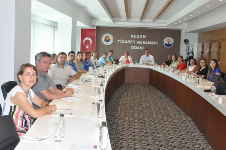 Keşan TSO'dan AB destekli 'yetkinlik geliştirme' projesi sürüyor