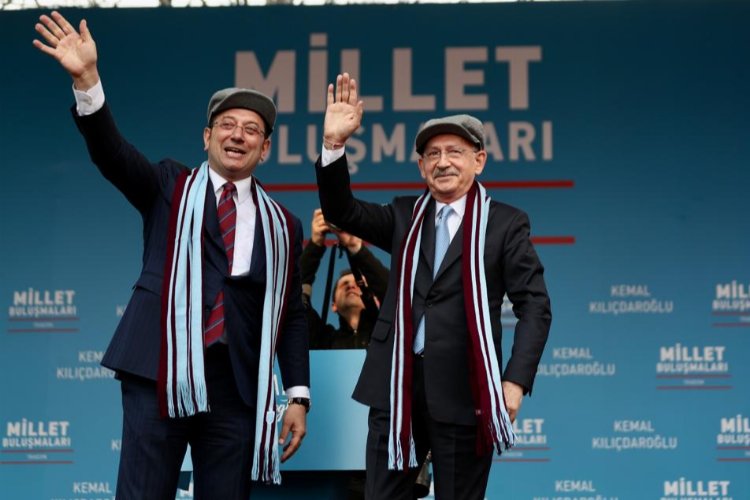 Kılıçdaroğlu ve İmamoğlu Trabzon'dan seslendiler: Saray'a değil, halka çalışacağız!