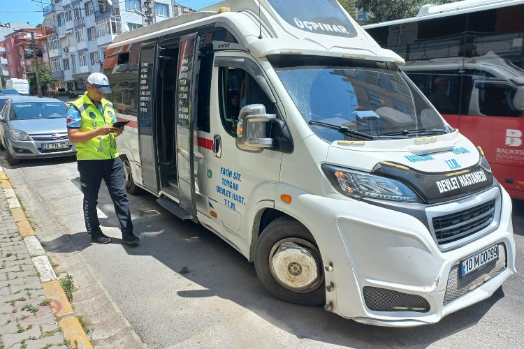 Klimasını açmayan minibüslere ceza yağdı