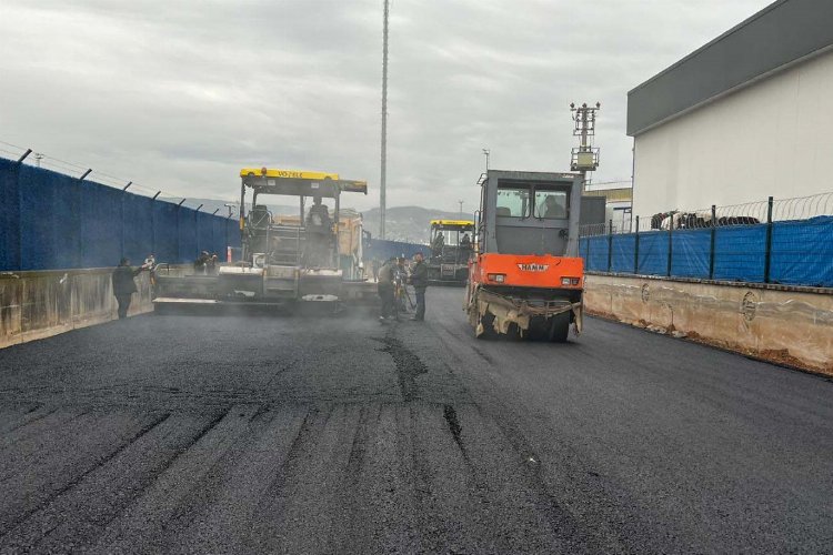 Kocaeli'de Ford'a ulaşımın sağlandığı yola asfalt