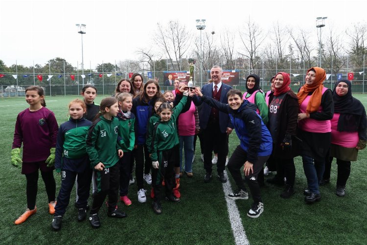 Kocaeli'de Kadınlar Günü maçını dostluk kazandı