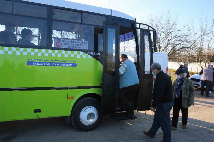 Kocaeli'de kırsalda toplu ulaşım hattı 85’e ulaştı