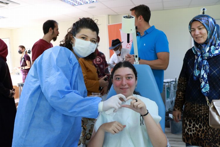 Kocaeli'de özel bireylere ağız ve diş sağlığı taraması