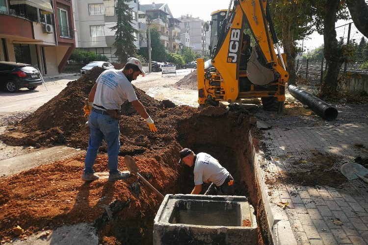 Kocaeli İSU'nda altyapı çalışması yapılıyor