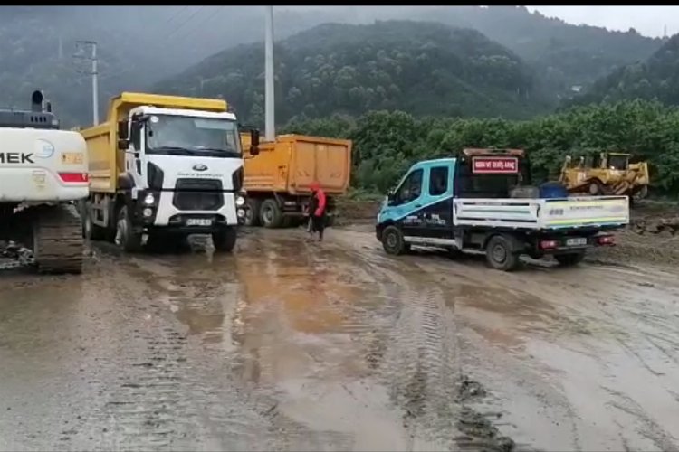 Kocaeli Yol Bakım Timi Düzce’de