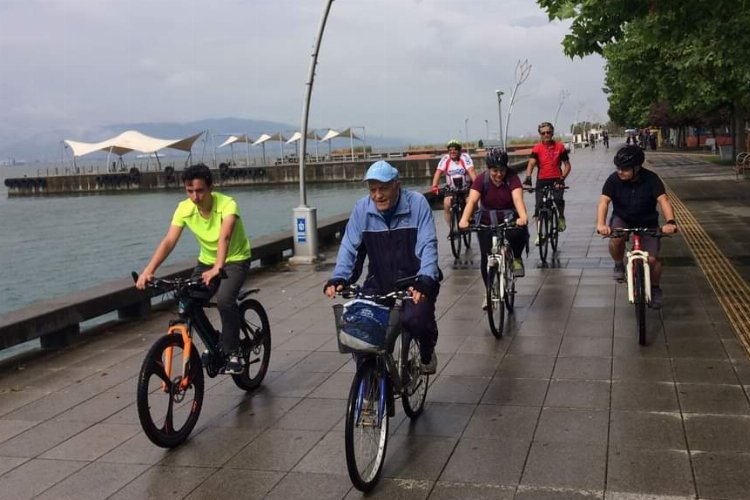 Kocaeli İzmit'te pedala kuvvet