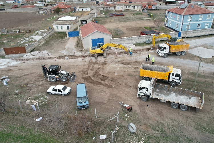 Konya'da altyapı yatırımları hız kesmiyor