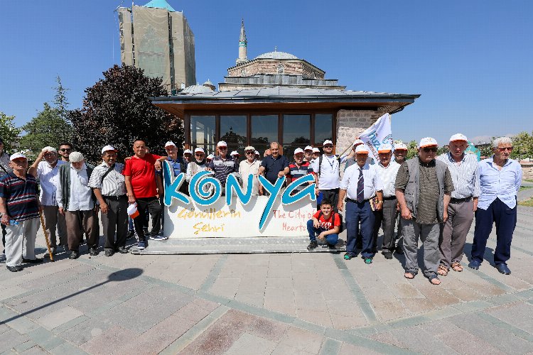 Konya huzurevi sakinlerine moral oldu