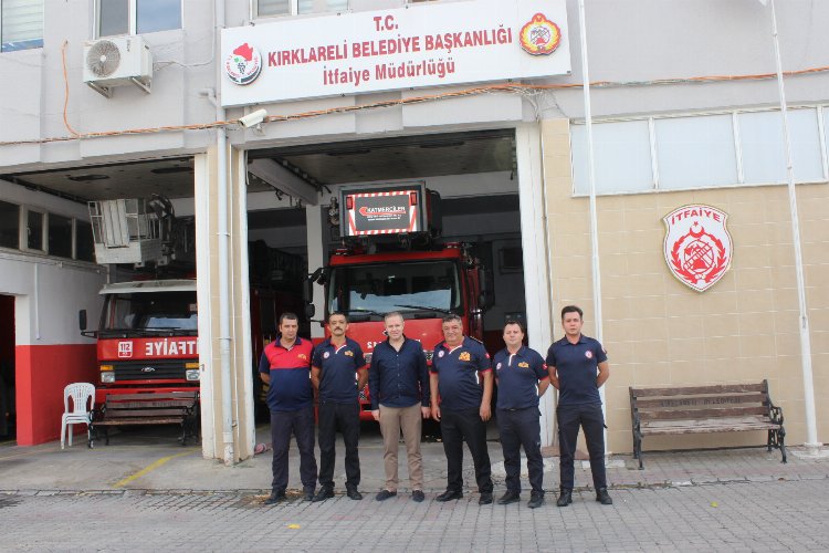 Kırklareli TSO Başkanı Soner Ilık'tan İtfaiye'ye ziyaret