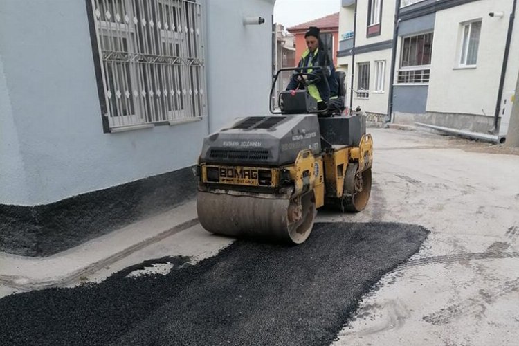 Kütahya'da soğuk yama başladı