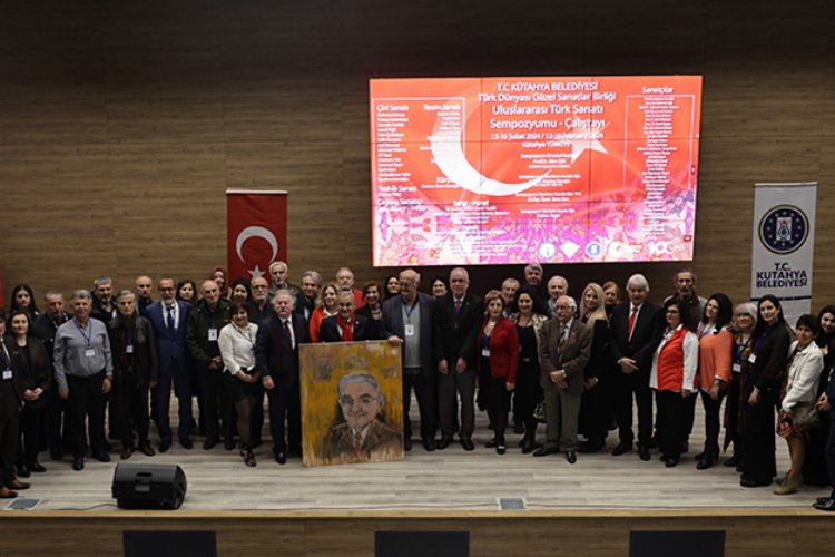 Kütahya'nın ilham olduğu eserler sergilendi