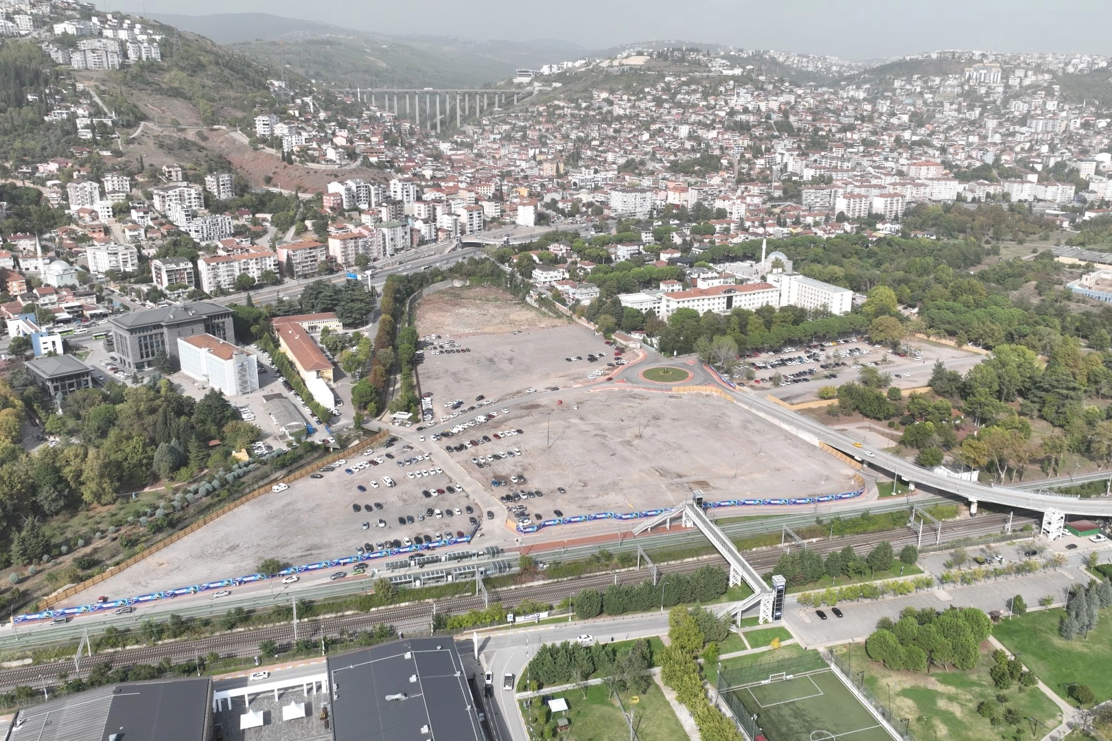 Kuzey Metro Hattı için şantiye çalışmaları başladı